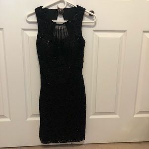 Cocktail sequin dress
